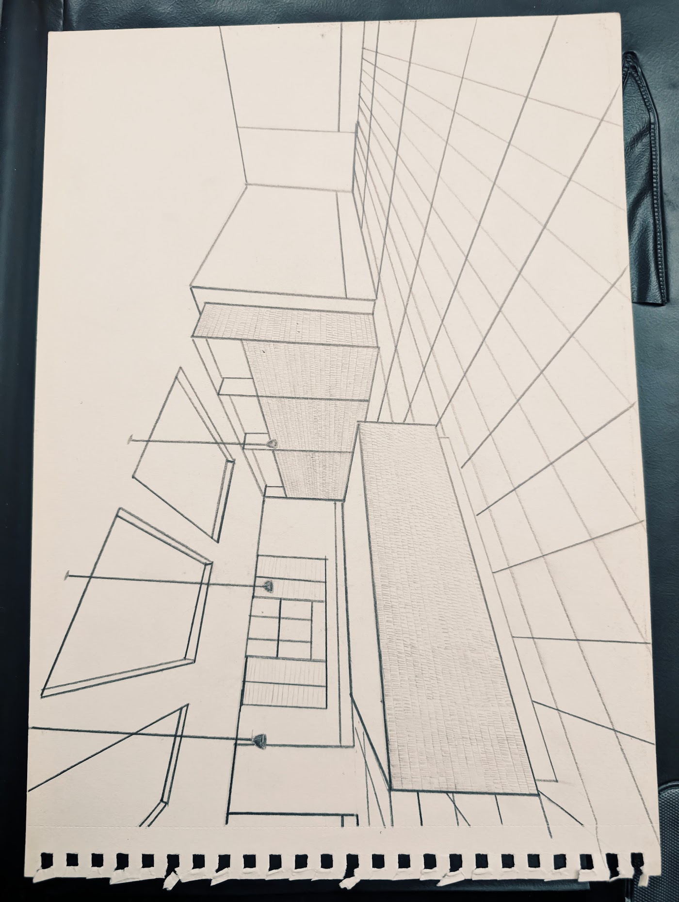 Two Point Interior Perspective